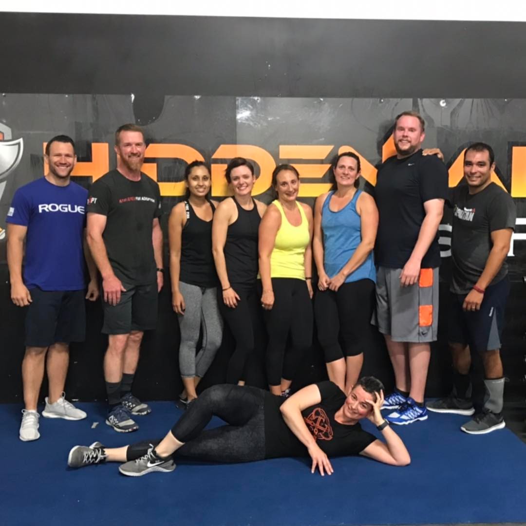 We will miss our most loyal 5:00am CrossFitters Anne Claire!!! @acs306 has been such a joy to work.. she’s by far the most consistent 5:00am client, always the first through the door. I will miss asking multiple times “what’s your time? Wait what? 6:30? Oh 7:30? Ohh sorry 10:30…” it’s the accent. 
Good luck to you and your new adventure @acs306. You will be missed! #hiddenalleycrossfit #hacfam #anneclaire