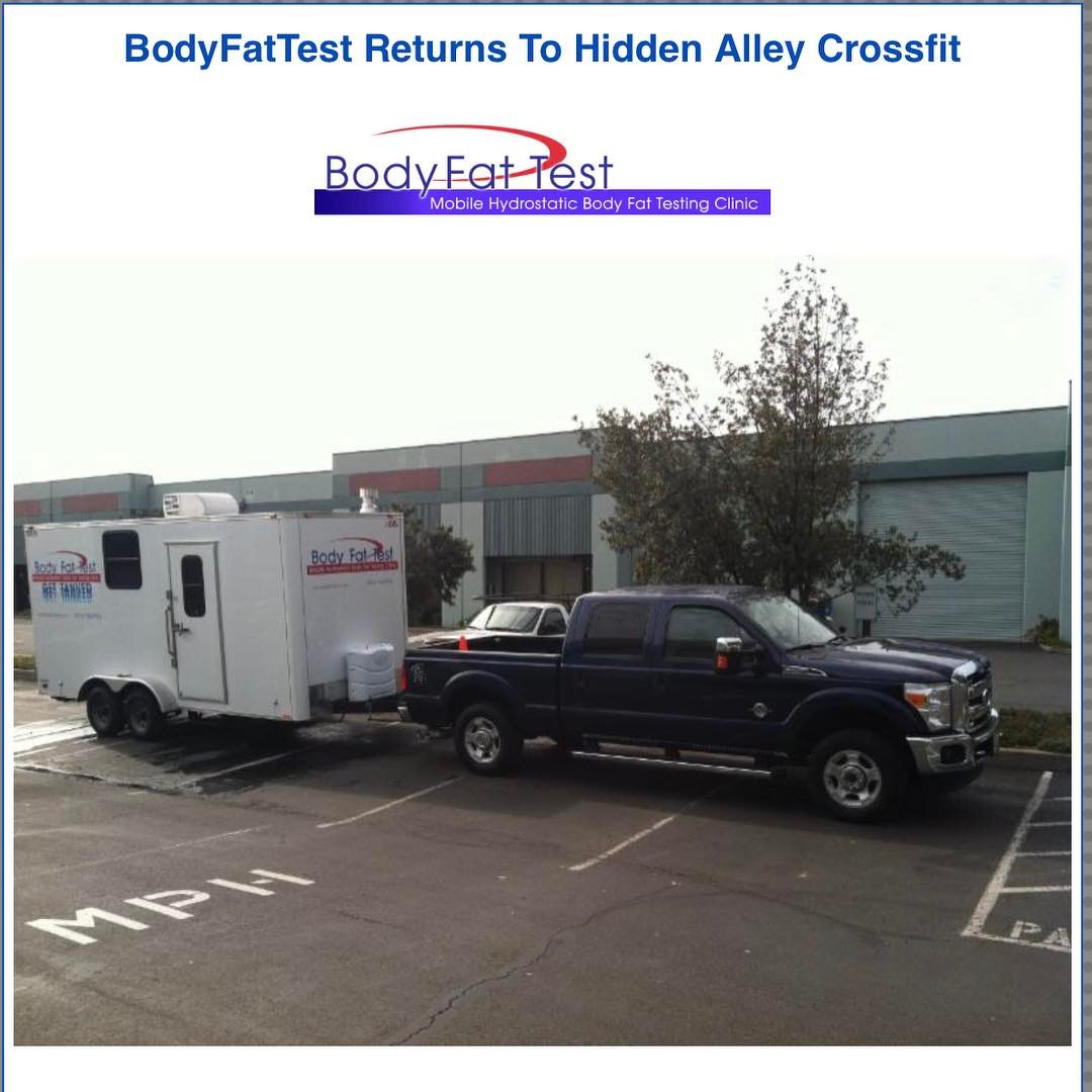 Bodyfat truck returns to Hidden Alley CrossFit! Sign up at http://norcalbodyfattest.com/Signup/Club/HiddenAlleyCF to grab yourself a spot!
#bodyfattesting #bodyfat #hiddenalleycrossfit #HAC