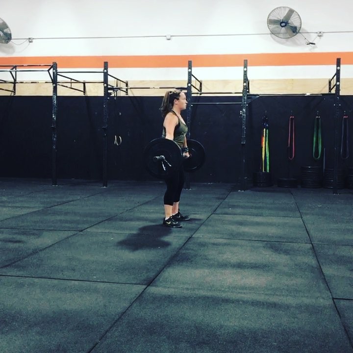 Snatch. Clean. Deadlift. Squat. Sprint. Jump. Pull. Push. Swim. Do it all. Be great at everything. That’s fit. #hiddenalleycrossfit #crossfit #fit #fitness @mariahkiiing