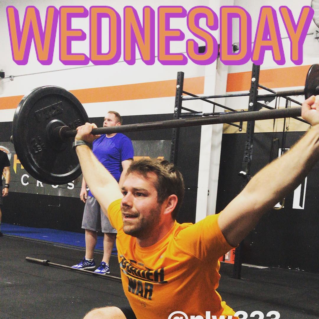 Happy Hump day! We’ve hit the midday point of the week. You started off strong, will you continue to push yourself through the weekend? Noah winterer aka “The bachelor” is the newest staff member here @hidden_alley_crossfit. You can find him coaching classes Tuesday evenings! Glad to have him a part of the