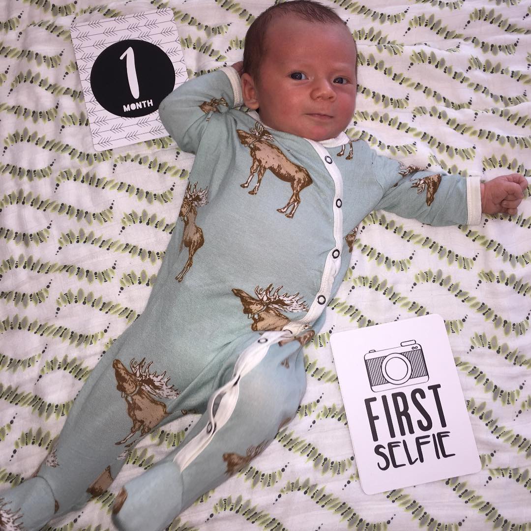 Hate that I forgot to post this yesterday…. 1 month in, and we couldn’t be more in love with this little dude