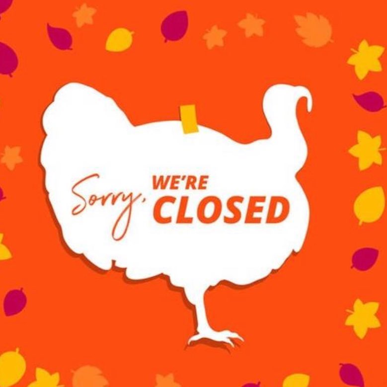 We will be closed tomorrow in honor of Thanksgiving! We will reopen for One class on Friday at 8:30am (childcare included). Make sure to sign up for class! Have a wonderful day with friends and family tomorrow! Eat well, let yourself go for a day, and come back ready to rock Friday morning