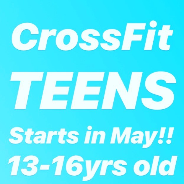 ? We’re excited to announce we are opening a class specifically for teenagers ages 13-16 on May 6th! ?
•
?Our goal is to teach these kids how to move at a young age, and to create an environment that strives for success! •
?This is a perfect class for those with little to no experience in the weight room. This group will learn the basic fundamentals of weightlifting, proper form and terminology, build core stability and coordination, conditioning, speed and agility! Class will run Monday Thursday at 5:30pm! DM for pricing options and details