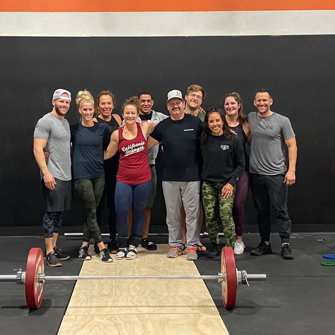 Awesome group today for our Mock weightlifting meet!! We had some great fights and big PR’s!! Proud of everyone that made it out to lift, and pumped to have such a solid crew of friends @hidden_alley_crossfit